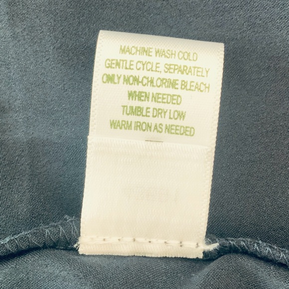 Garnet Hill Dress Gathered Drop Waist V-Neck Paisley Pockets Blue Women’s Size 2 - Picture 13 of 14